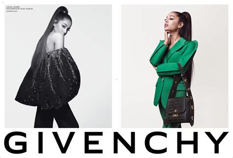 givenchy fashion ariana grande|ariana grande campaign.